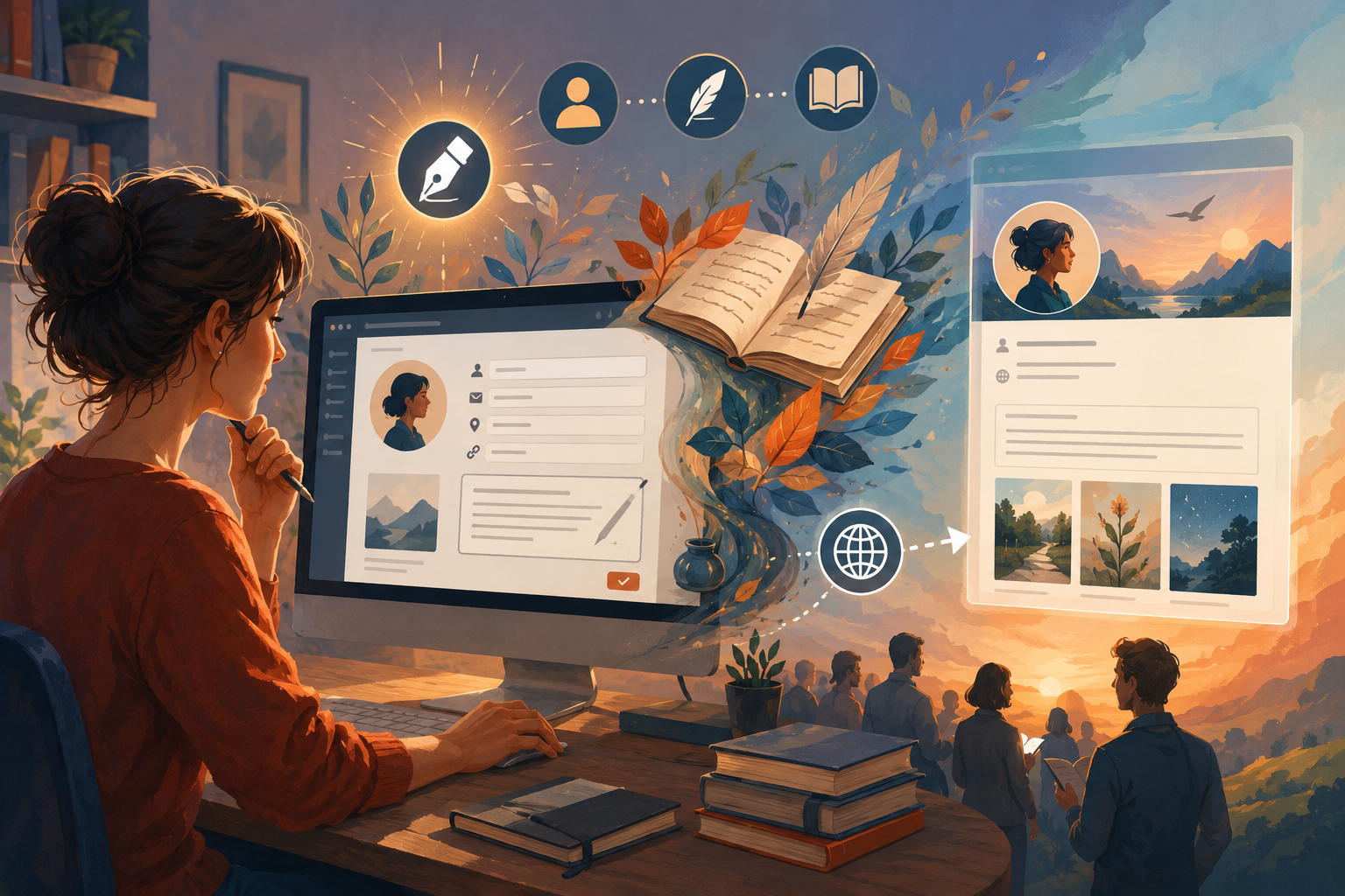 Illustration de l'article 🪶 Nouveau : votre profil auteur