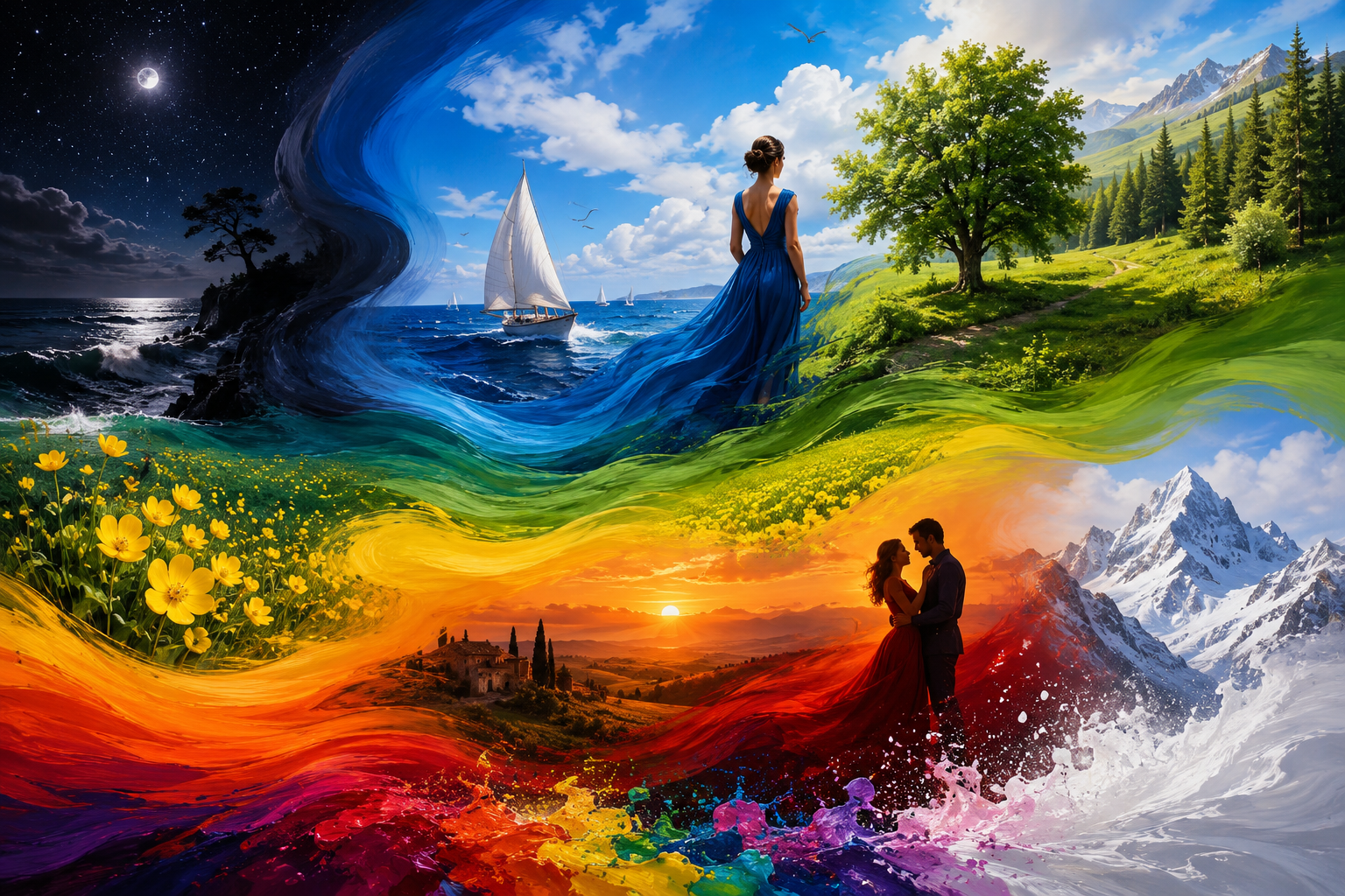 Illustration de l'article Les couleurs